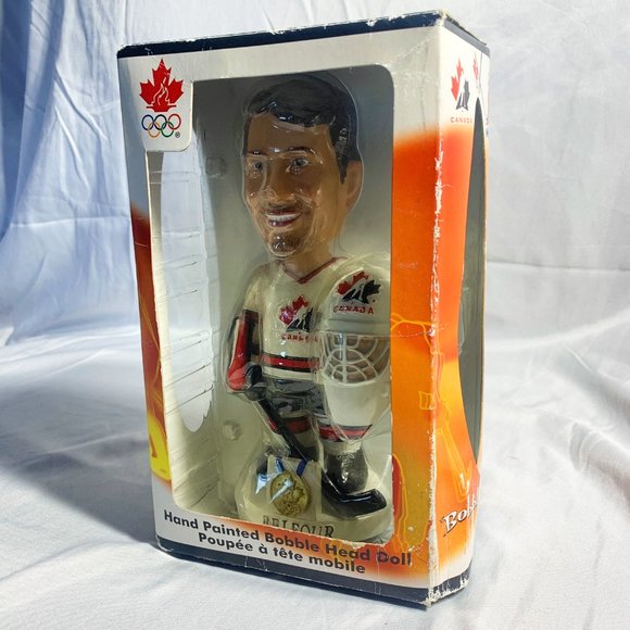 Ed Belfour Team Canada Hand-Painted Bobblehead Figure Toronto Maple Leafs - Picture 11 of 11